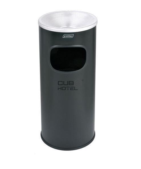 Galvanized Steel Receptacle Ash and Trash 30L 